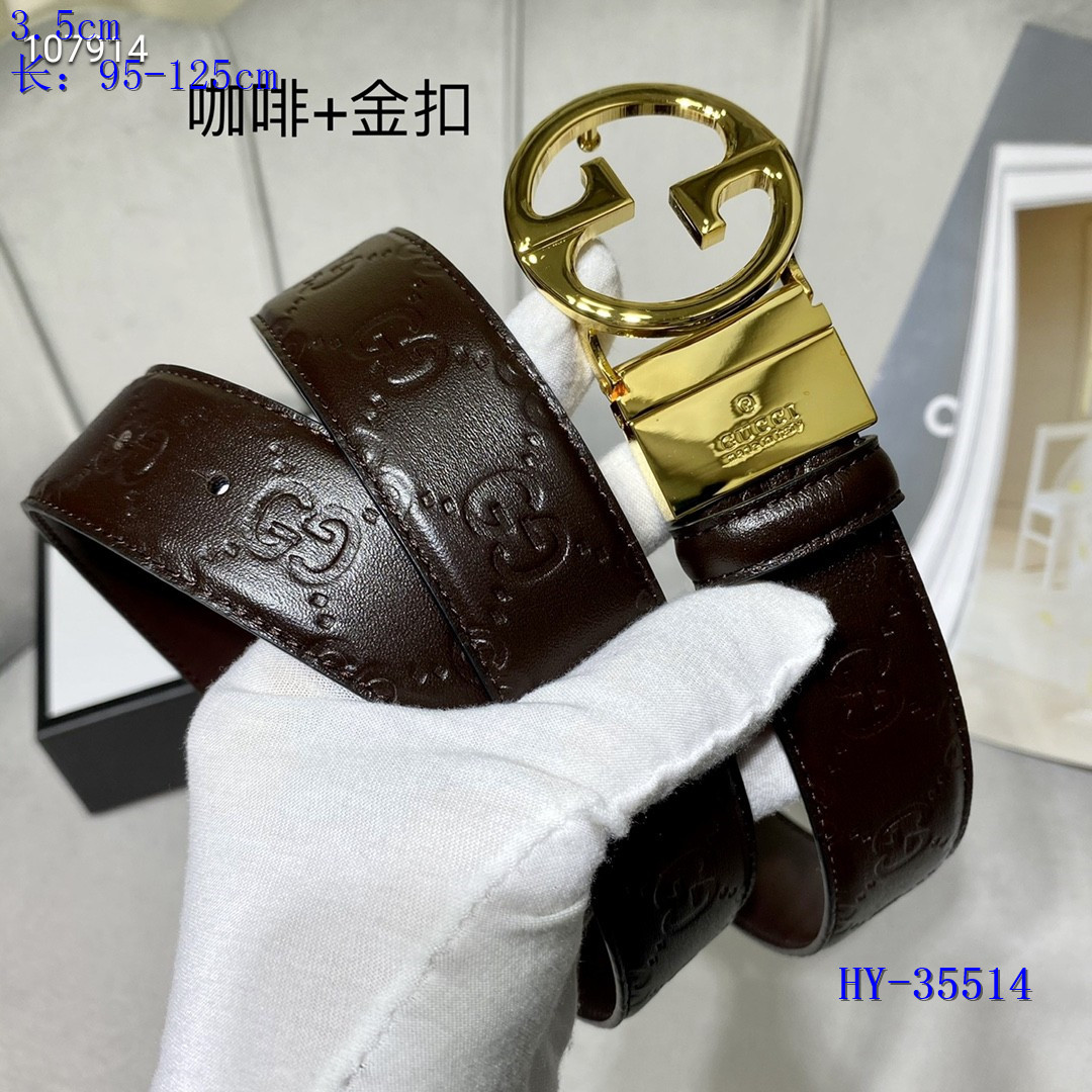 Gucci Belts 3.5CM Width 022